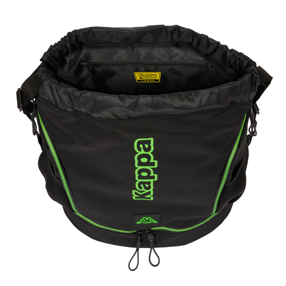 Geantă rucsac pentru copii Kappa Black Negru 35 x 40 x 1 cm