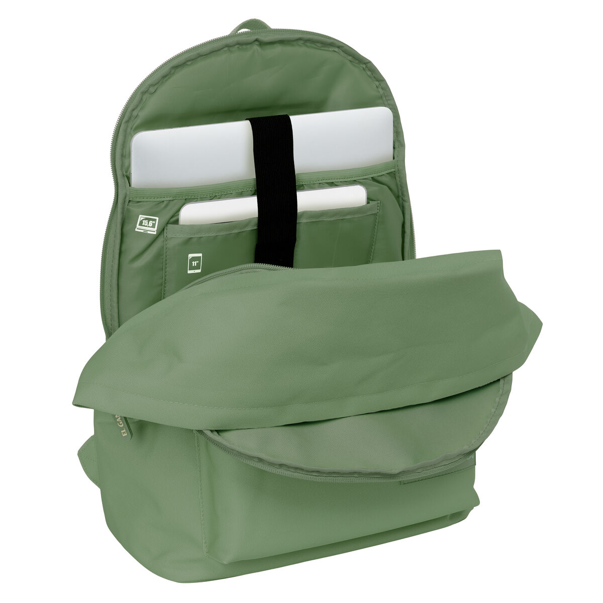 Rucsac pentru Laptop El Ganso +usb el ganso basics Verde 31 x 44 x 18 cm