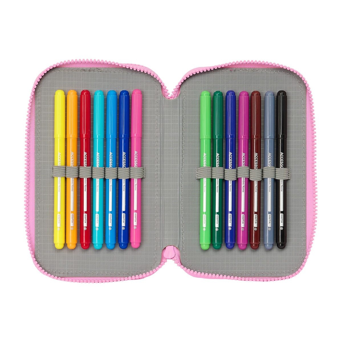 Creion dublu Gabby's Dollhouse Party Roz 12.5 x 19.5 x 4 cm 28 Piese