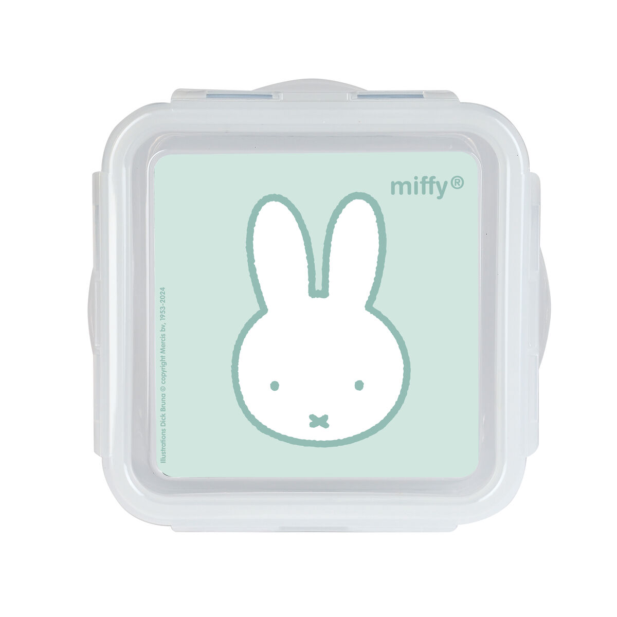 Cutie pentru Prânz Miffy Menta Mentă 13 x 7.5 x 13 cm