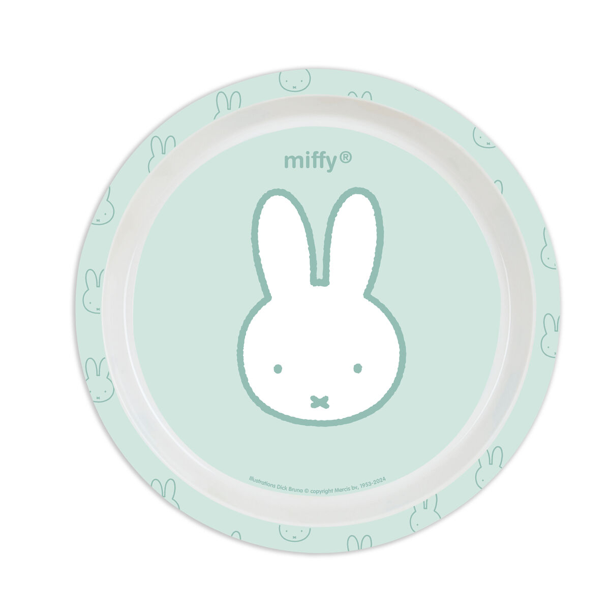 Set de veselă pentru copii Miffy Menta (5 Piese)