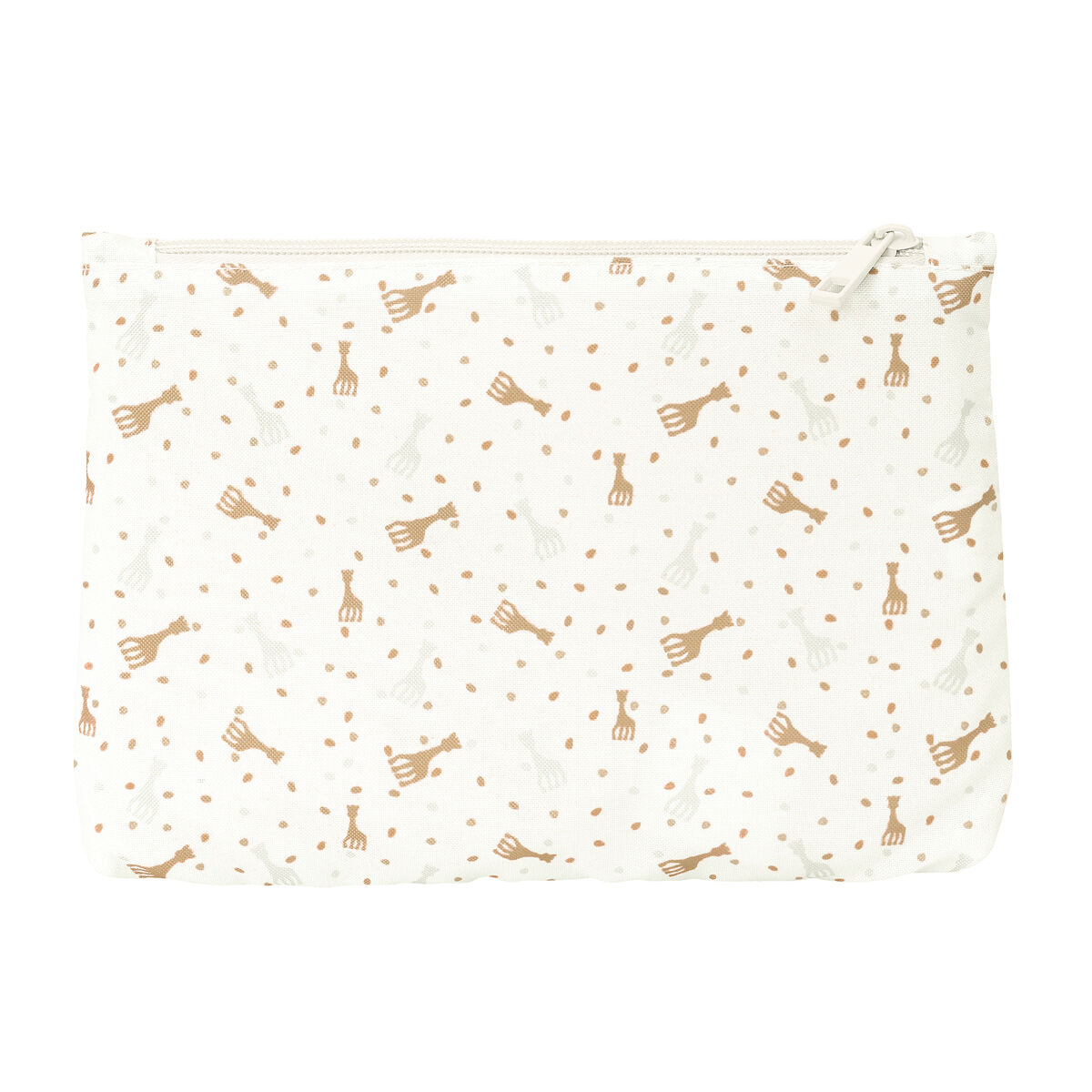Penar dublu Sophie la Girafe Bej 23 x 16 x 3 cm