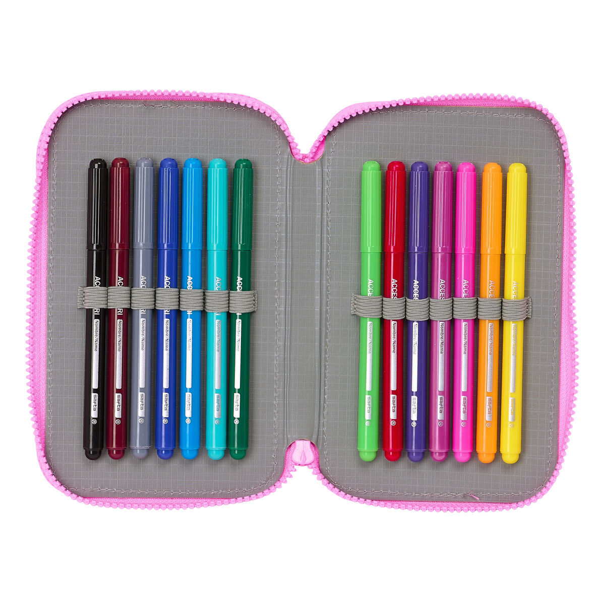 Creion dublu My Little Pony Magic Roz Turquoise 12.5 x 19.5 x 4 cm 28 Piese