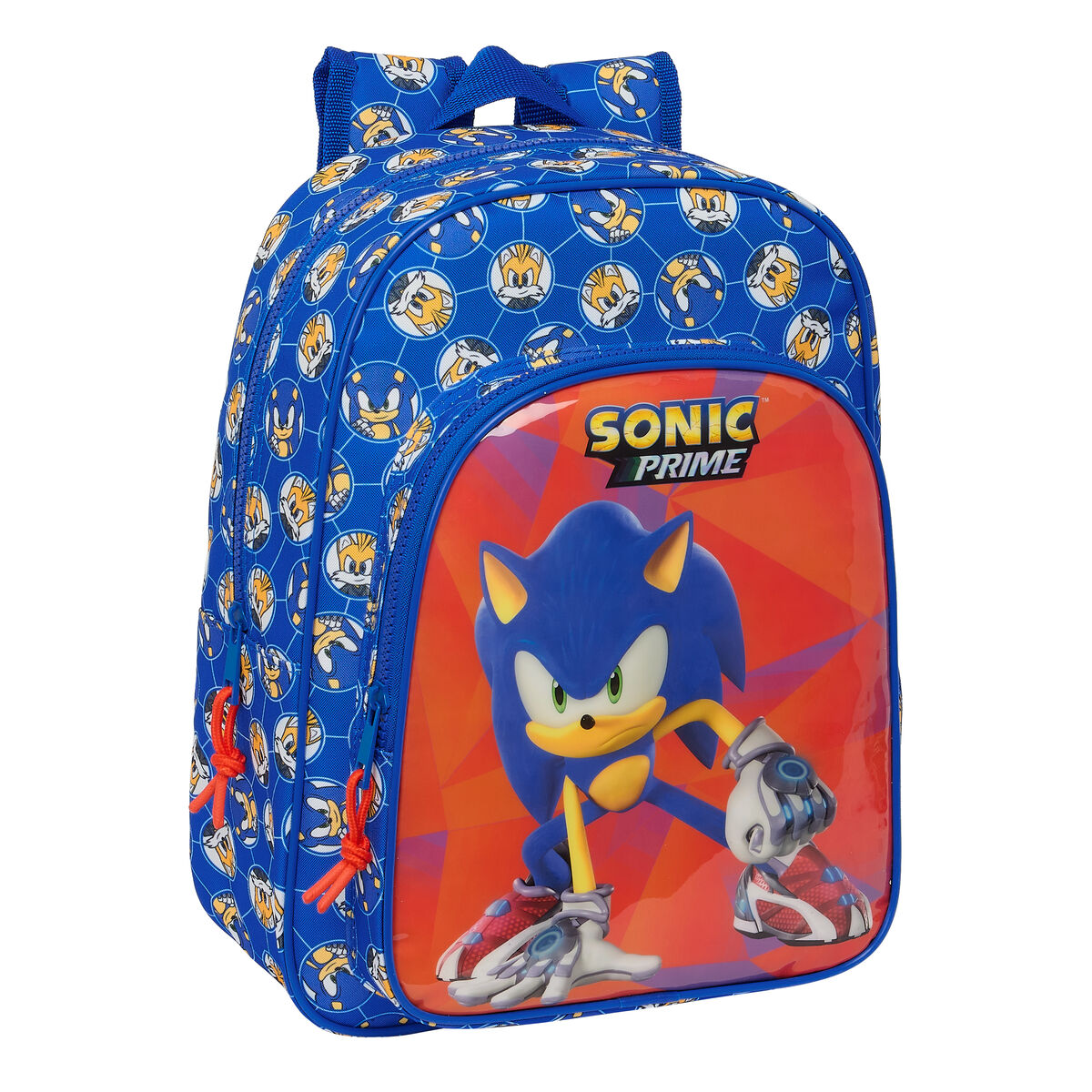 Ghiozdan Sonic Prime Albastru 26 x 34 x 11 cm