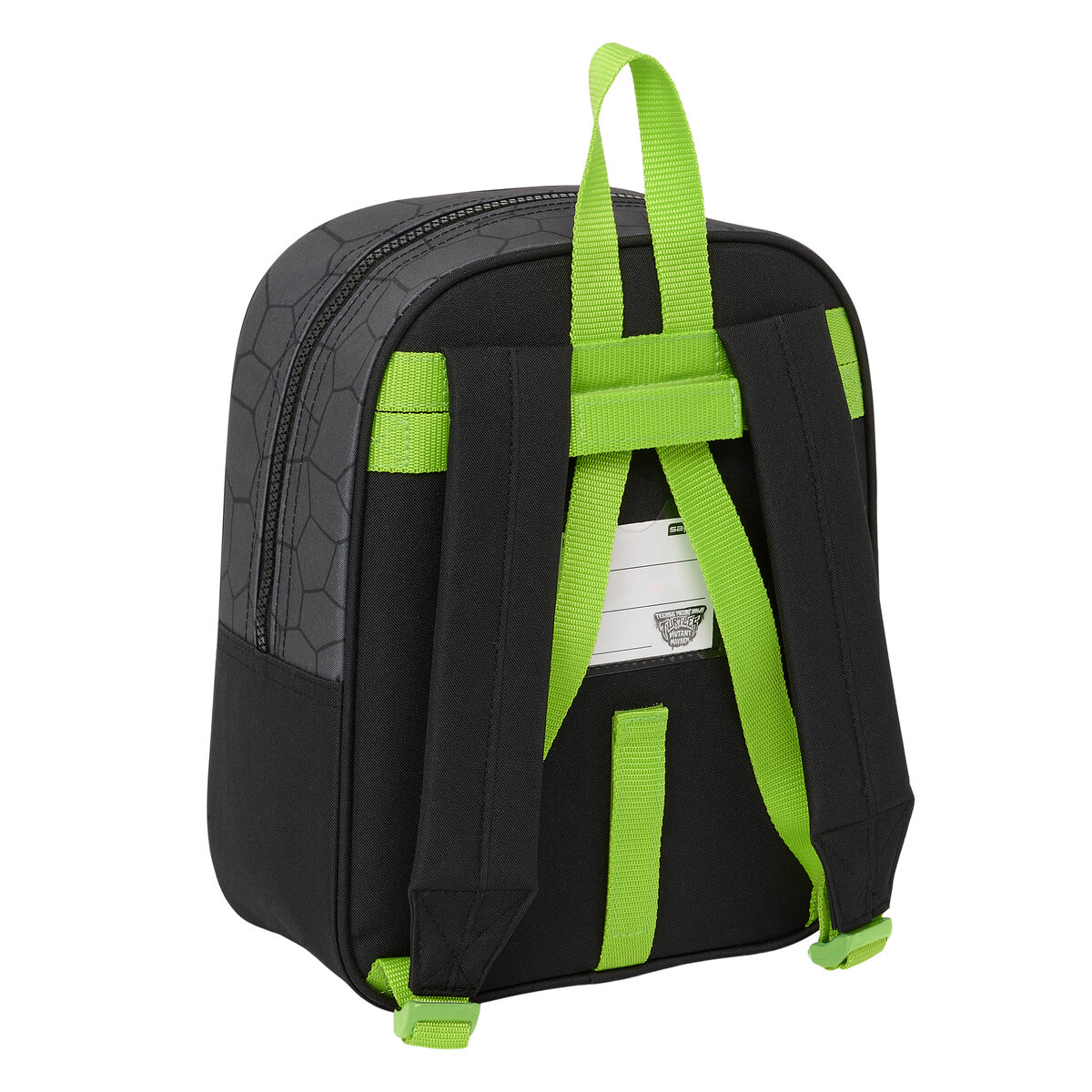 Ghiozdan Teenage Mutant Ninja Turtles Negru Gri 22 x 27 x 10 cm