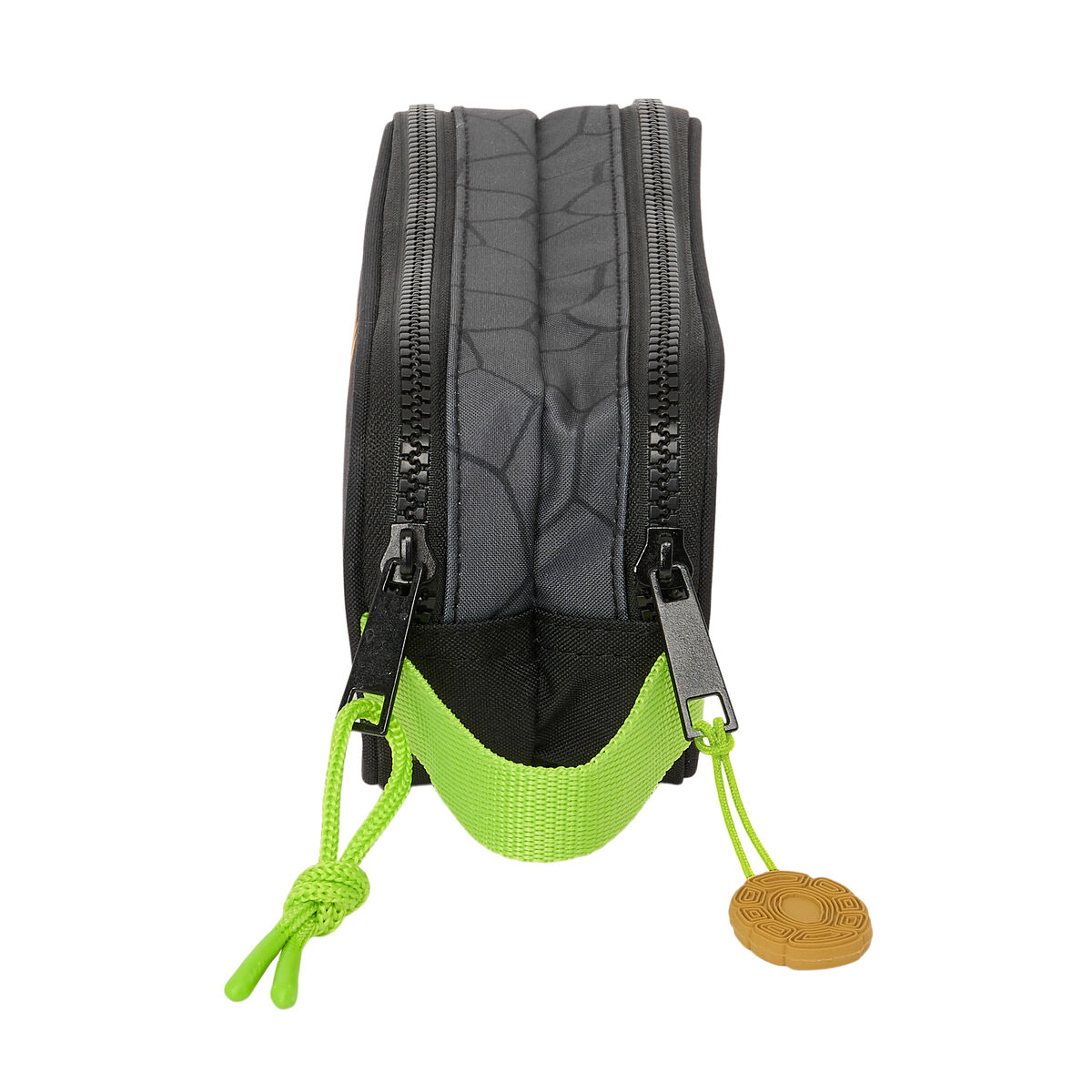 Penar dublu Teenage Mutant Ninja Turtles Negru Gri 21 x 8 x 6 cm