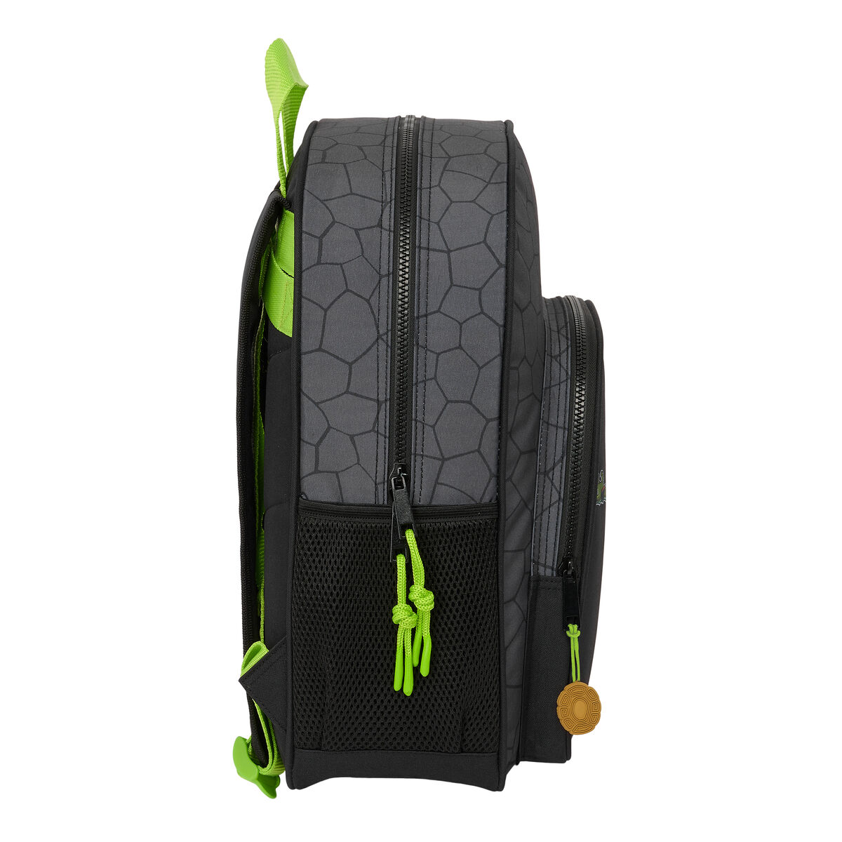 Ghiozdan Teenage Mutant Ninja Turtles Negru Gri 32 x 38 x 12 cm