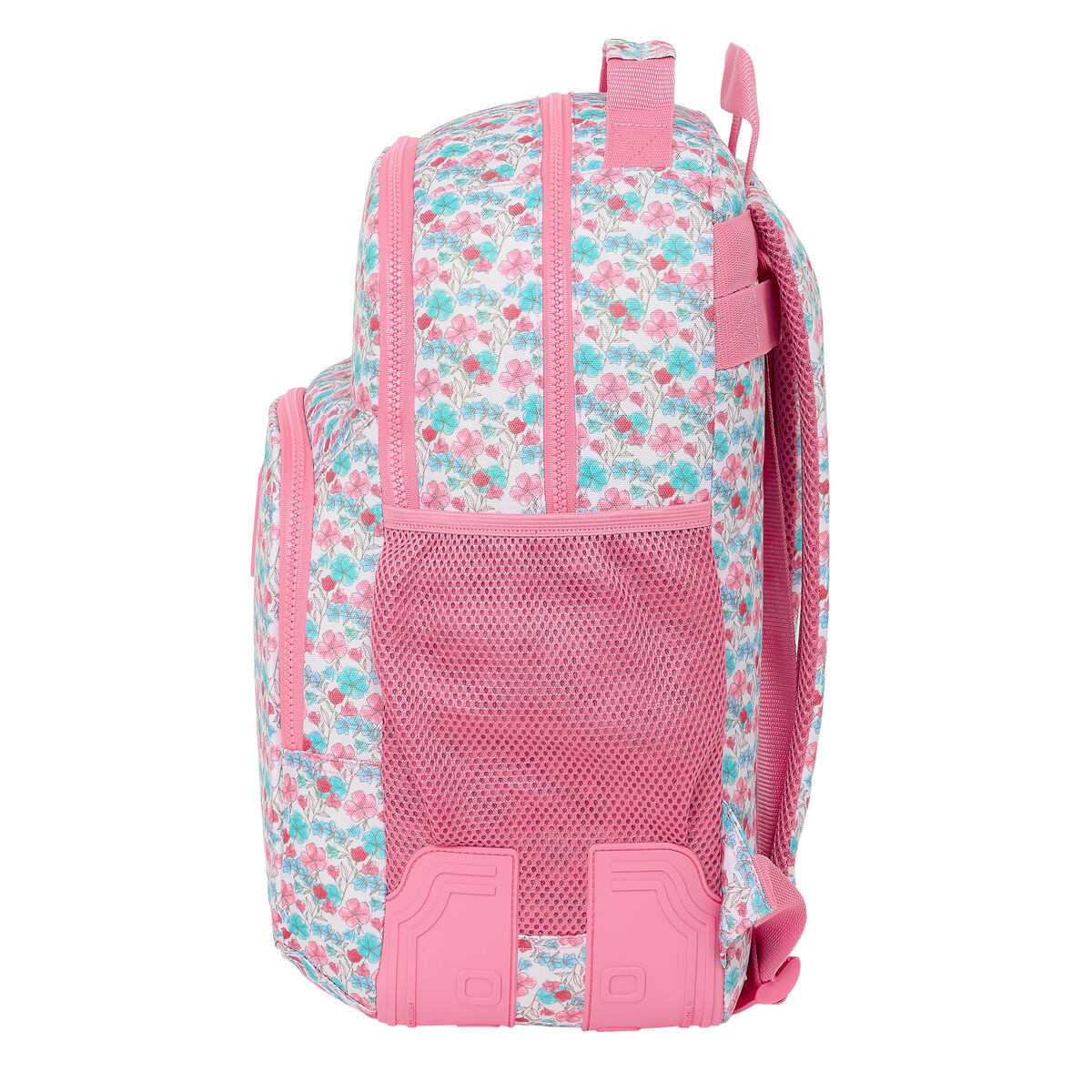 Ghiozdan Moos Flores Multicolor 32 x 42 x 15 cm