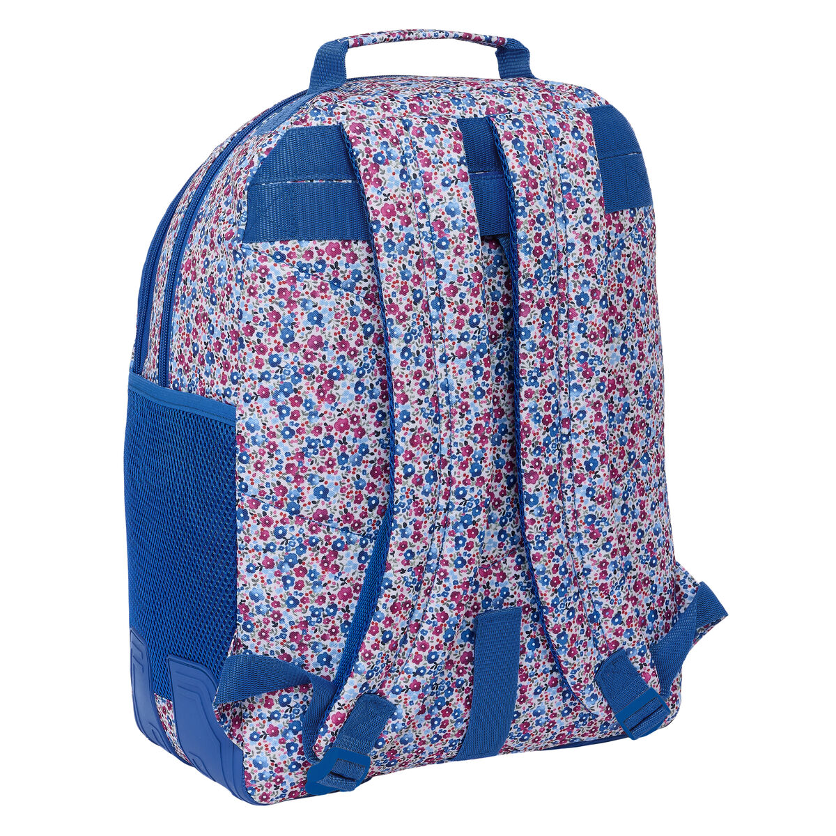 Ghiozdan Nait Nait Flores coimbra azul Albastru 32 x 42 x 15 cm