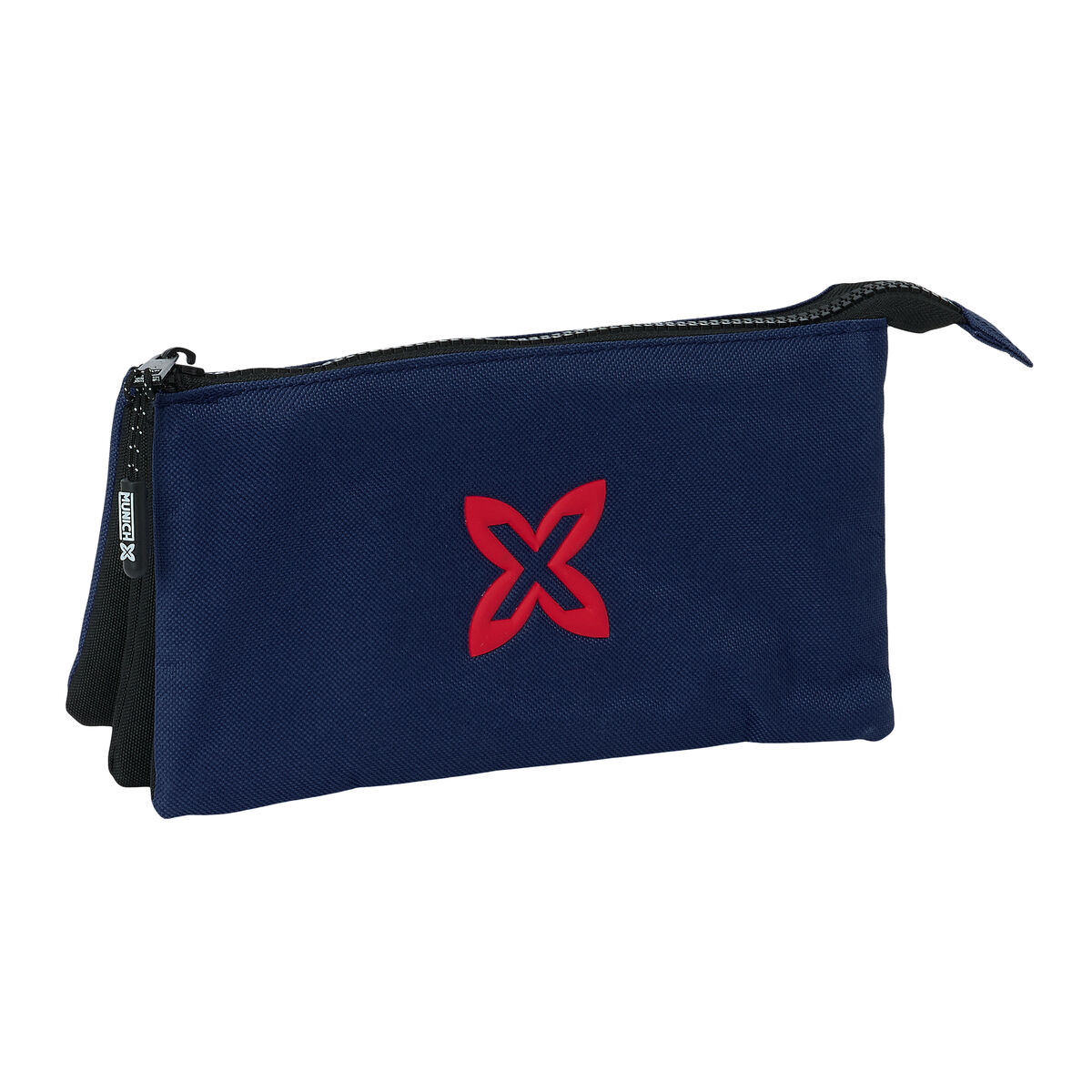 Penar triplu Munich Basic Bleumarin 22 x 12 x 3 cm