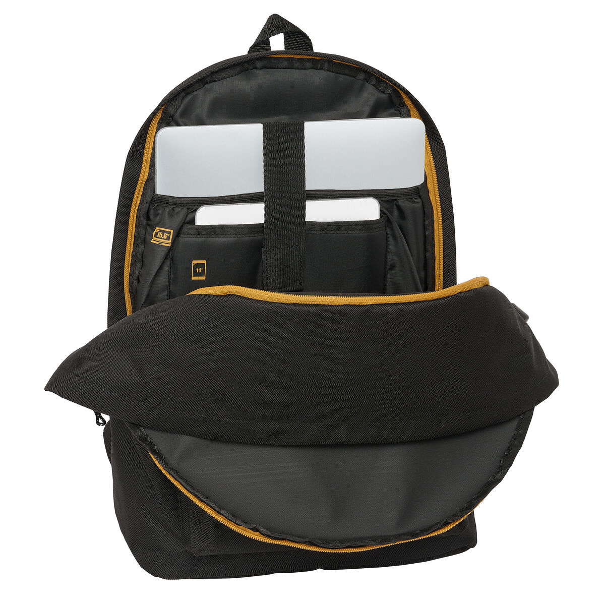 Rucsac pentru Laptop Kings League KINGS LEAGUE "ULTIMATE MÓSTOLES" Negru 31 x 44 x 18 cm