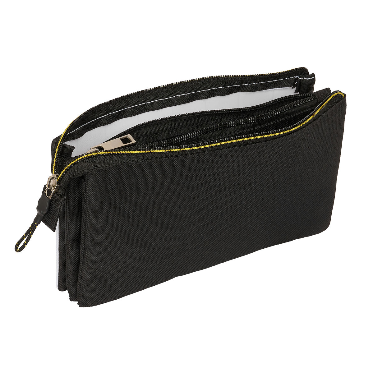 Penar triplu Kings League PÍo Alb Negru 22 x 12 x 3 cm