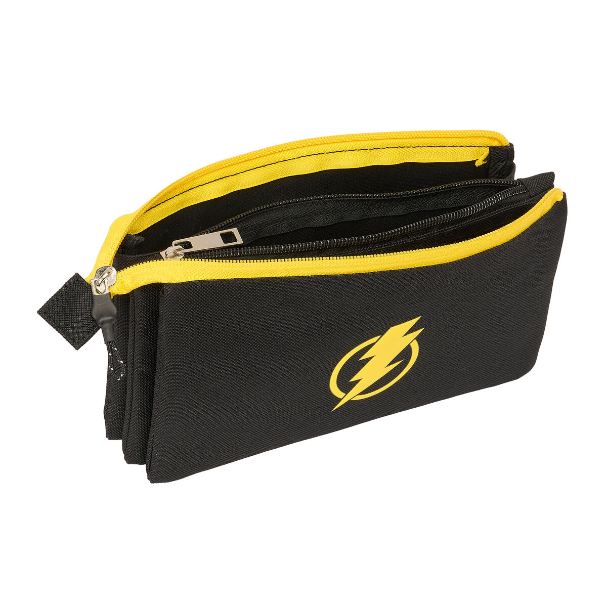 Penar triplu Kings League Rayo de barcelona Negru 22 x 12 x 3 cm