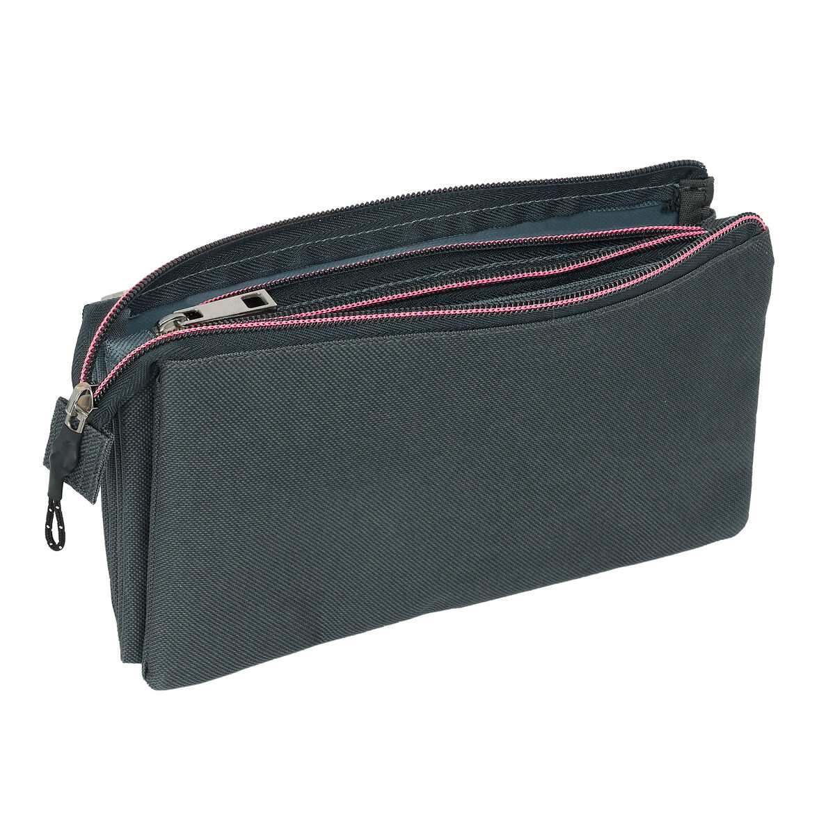 Penar triplu Kings League Kunisport Gri 22 x 12 x 3 cm