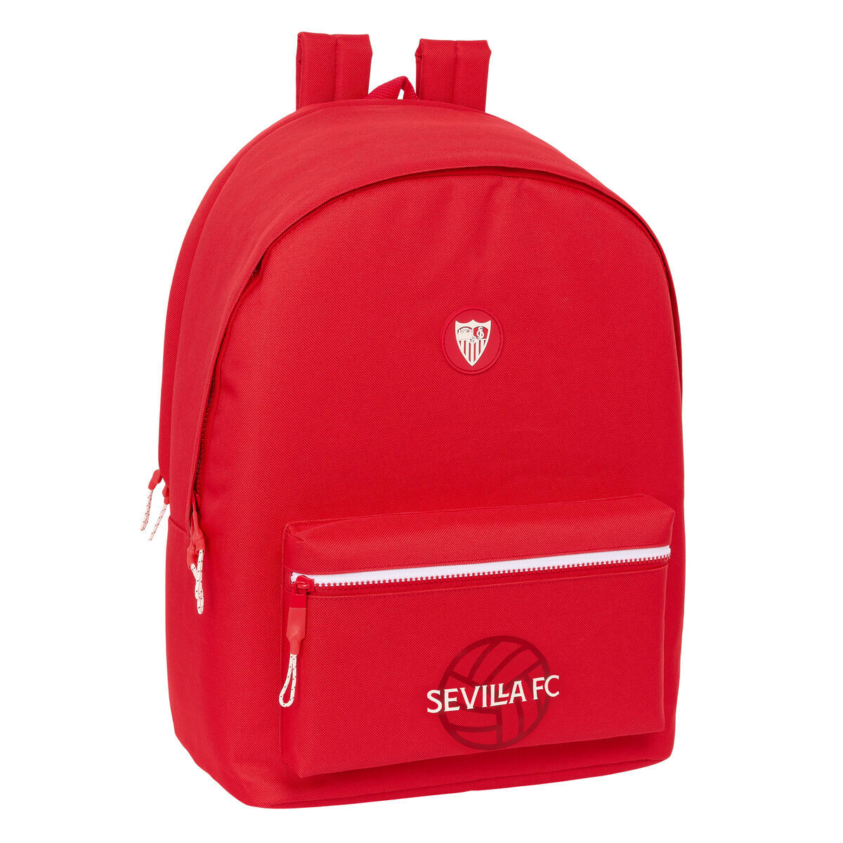 Rucsac pentru Laptop și Tabletă cu Ieșire USB Sevilla Fútbol Club Roșu 31 x 44 x 18 cm