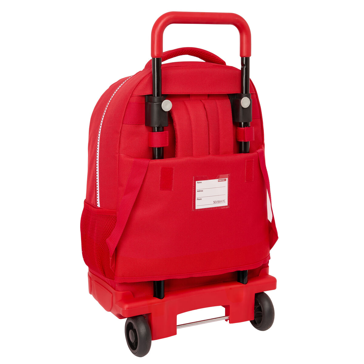 Ghiozdan cu Roți Sevilla Fútbol Club Roșu 33 x 45 x 22 cm