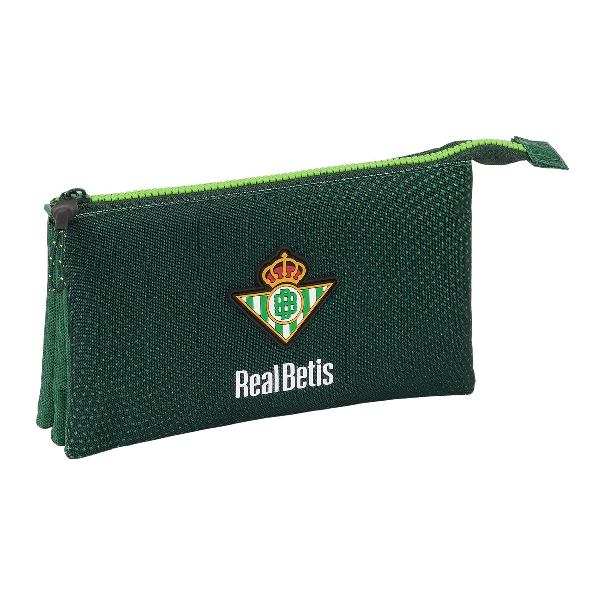 Penar triplu Real Betis Balompié Verde 22 x 12 x 3 cm