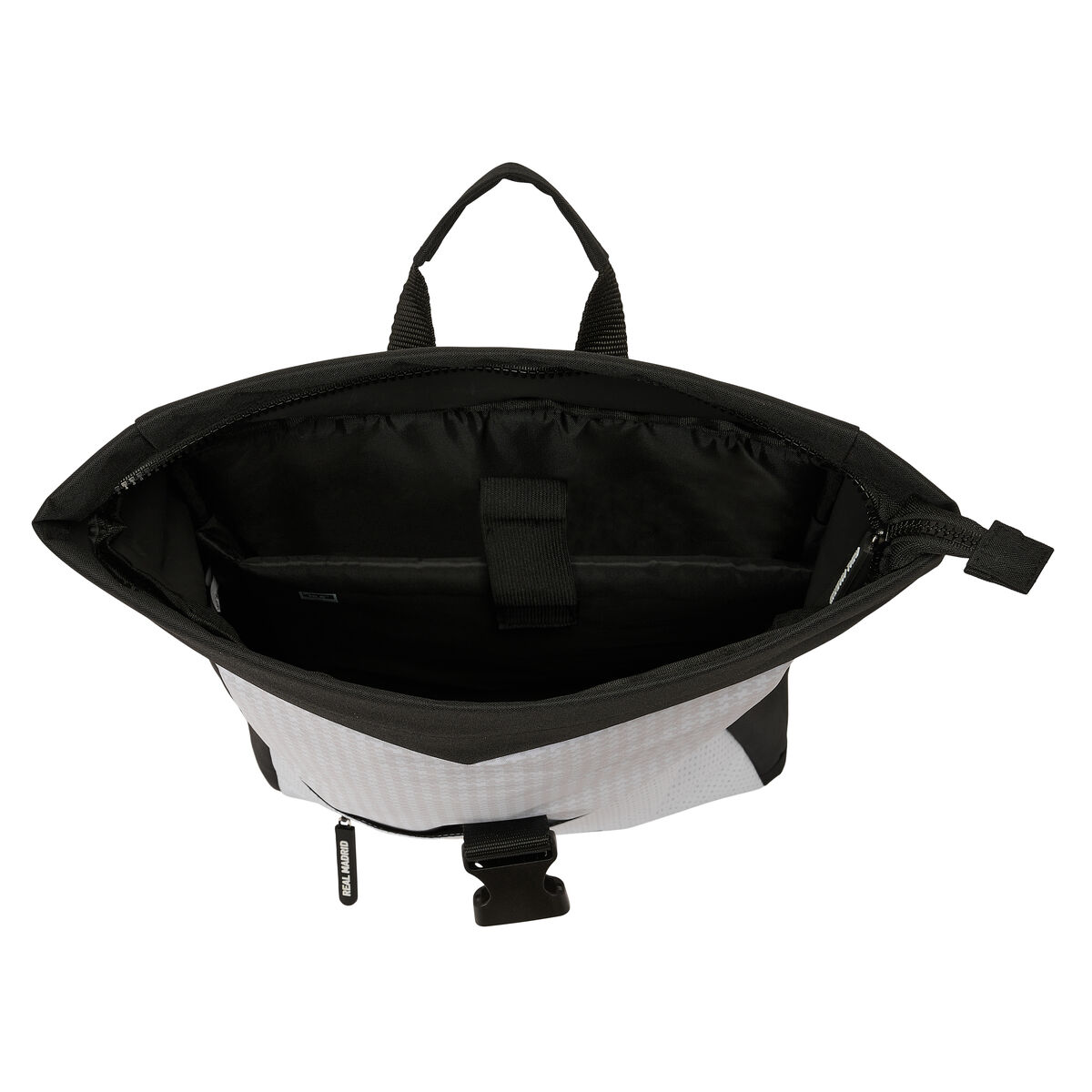 Rucsac pentru Laptop Real Madrid C.F. 24/25 Alb Gri 28 x 42 x 13 cm