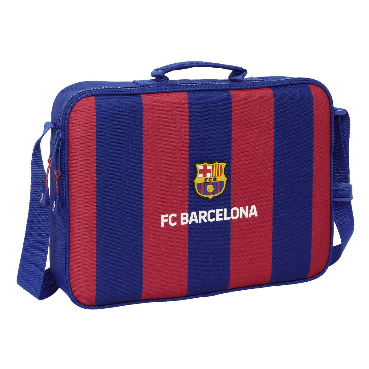 Ghiozdan F.C. Barcelona 24/25 Castaniu Bleumarin 38 x 28 x 6 cm Portmoneu