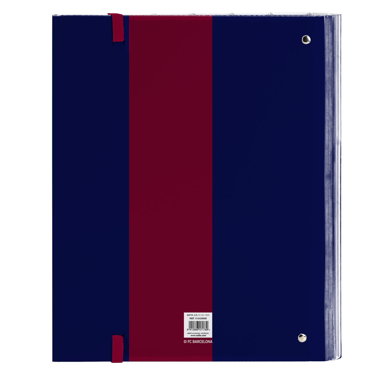 Biblioraft F.C. Barcelona 24/25 Castaniu Bleumarin 27 x 32 x 3.5 cm