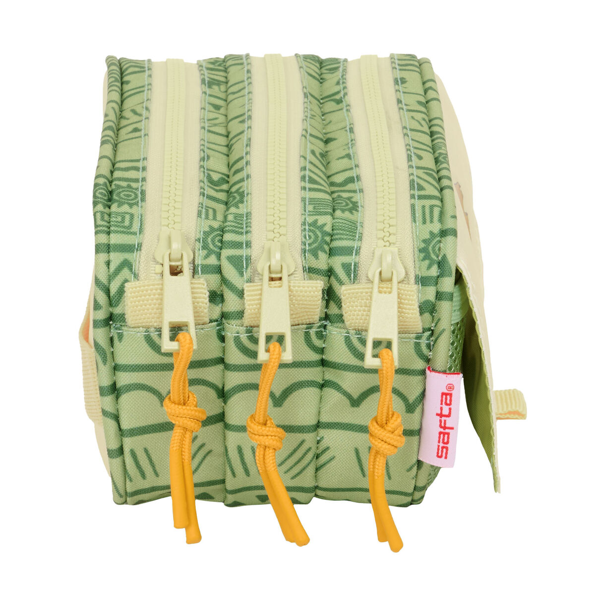 Penar triplu Mufasa Verde Bej 21,5 x 10 x 8 cm