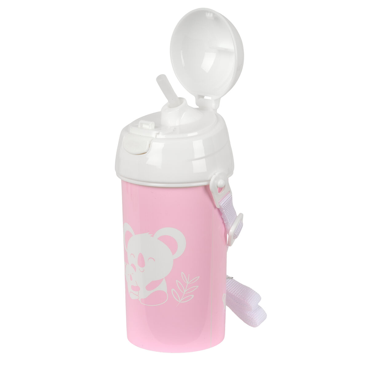 Sticlă de apă Safta Koala Roz PVC 500 ml