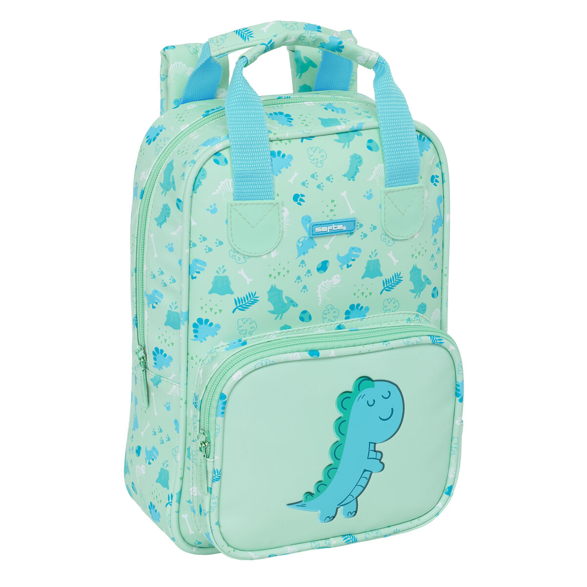 Rucsac pentru Copii Safta Dino Verde 20 x 28 x 8 cm