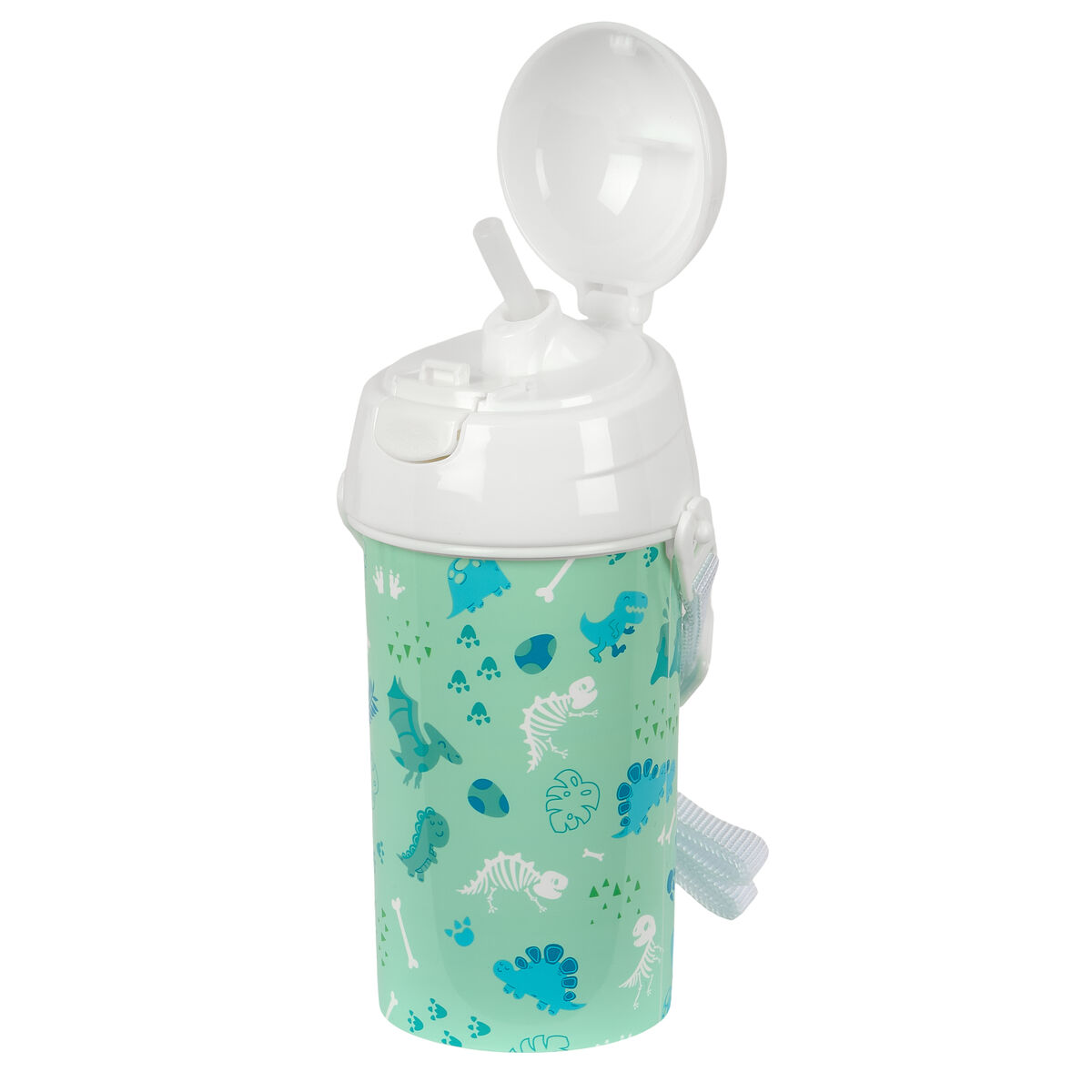 Sticlă de apă Safta Dino Verde PVC 500 ml