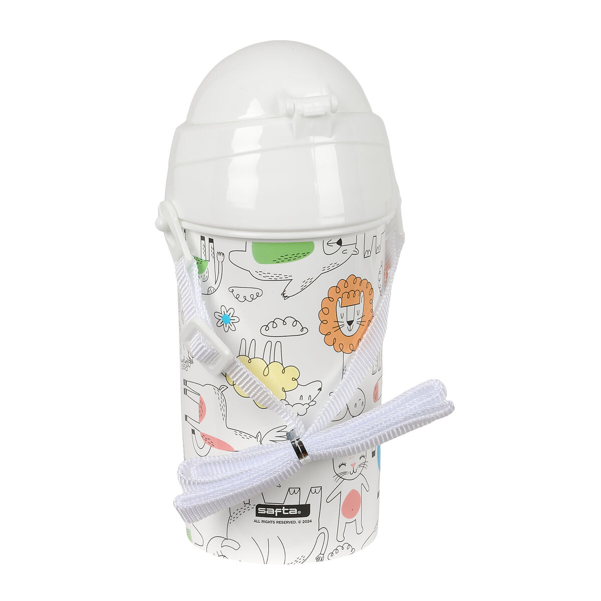Sticlă de apă Safta Zoo Bej PVC 500 ml