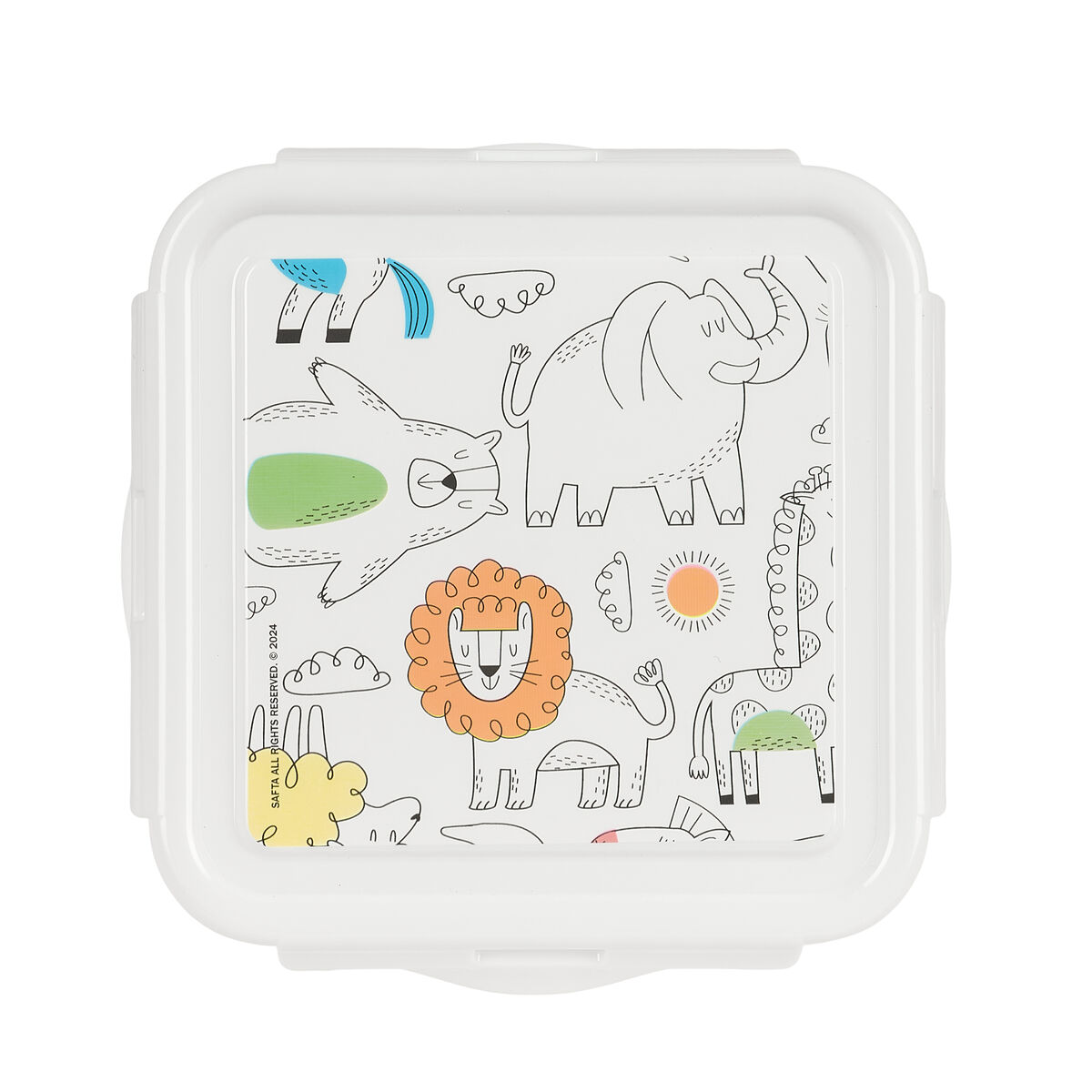 Cutie pentru Prânz Safta Zoo Bej 13 x 7.5 x 13 cm
