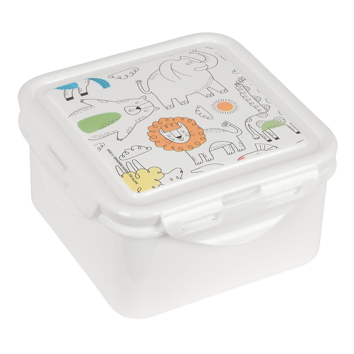 Cutie pentru Prânz Safta Zoo Bej 13 x 7.5 x 13 cm