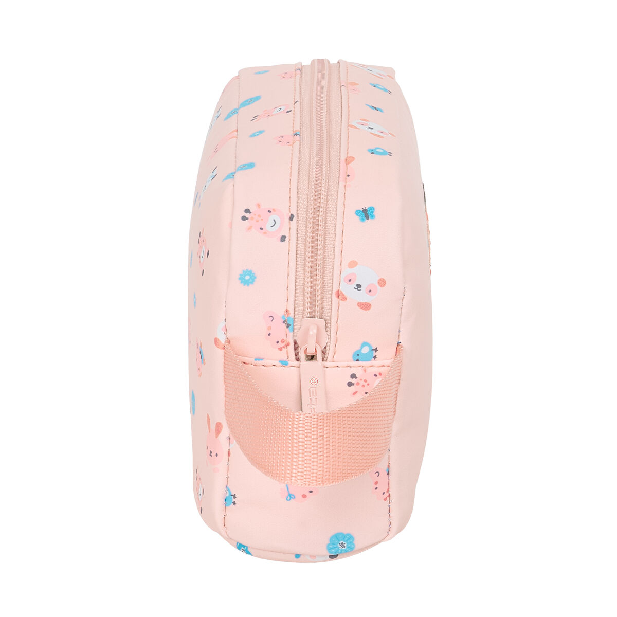 Geantă Termoizolantă pentru Gustări Safta Jirafa Coral 21,5 x 12 x 6,5 cm