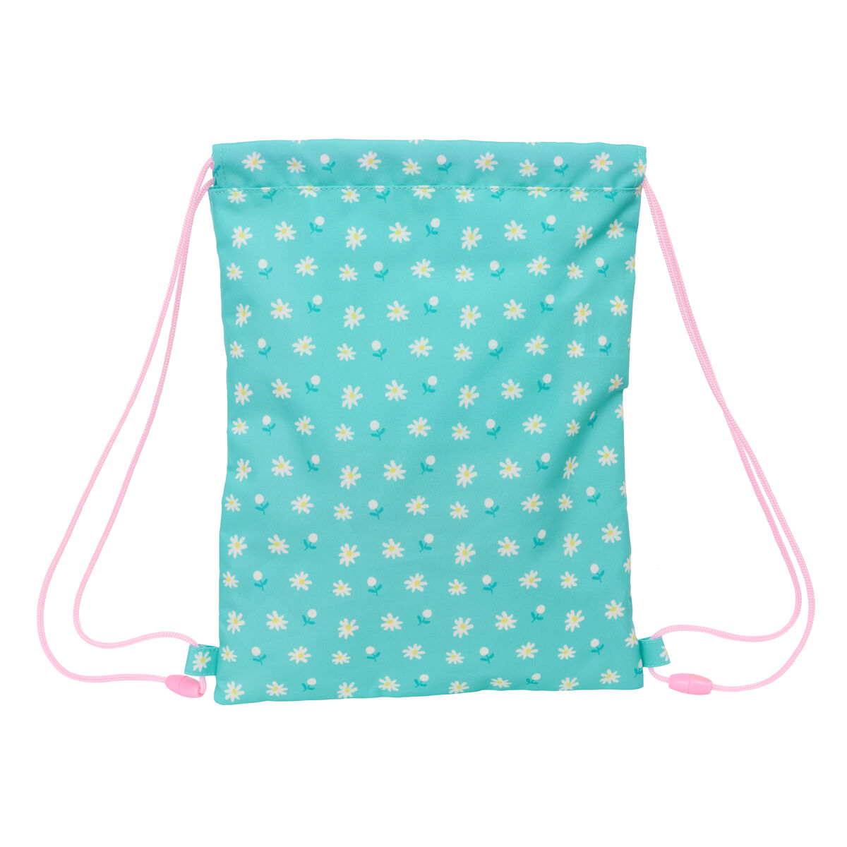 Geantă Rucsac cu Bretele Peppa Pig Pretty flowers Galben Mentă 26 x 34 x 1 cm
