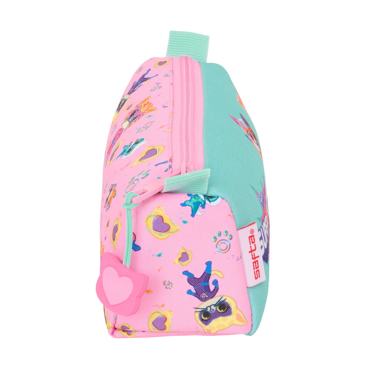 Geantă Universală SuperKitties Roz Turquoise 21 x 8 x 7 cm