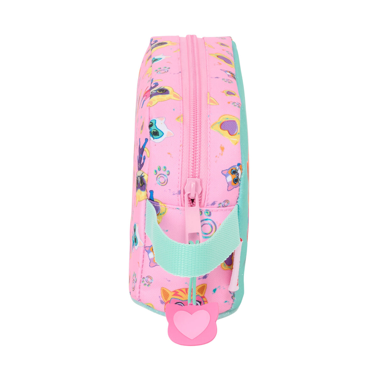 Geantă Universală SuperKitties Roz Turquoise 21,5 x 12 x 6,5 cm