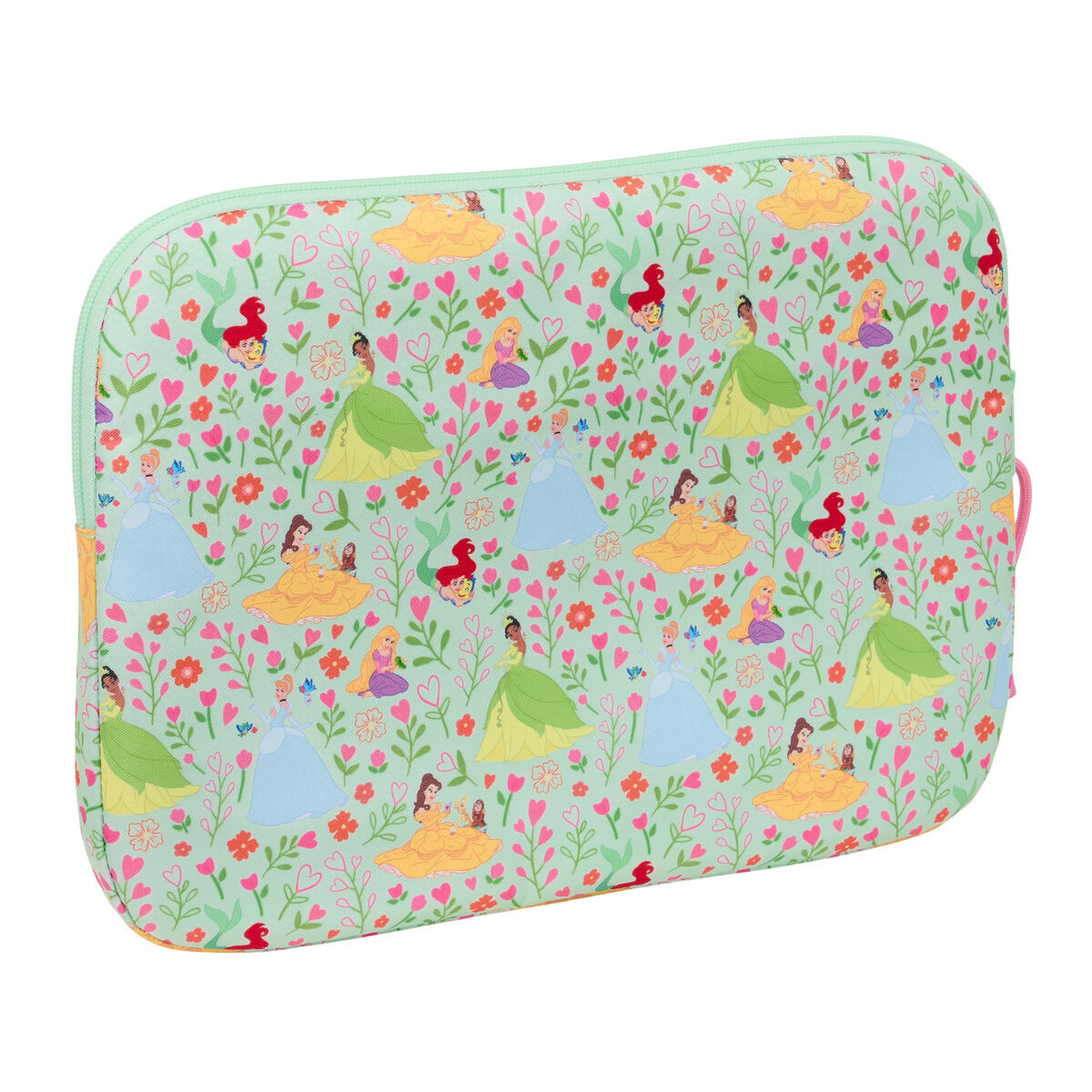Husă pentru Laptop Disney Princess Bloom Verde Roz 15,6'' 39,5 x 27,5 x 3,5 cm