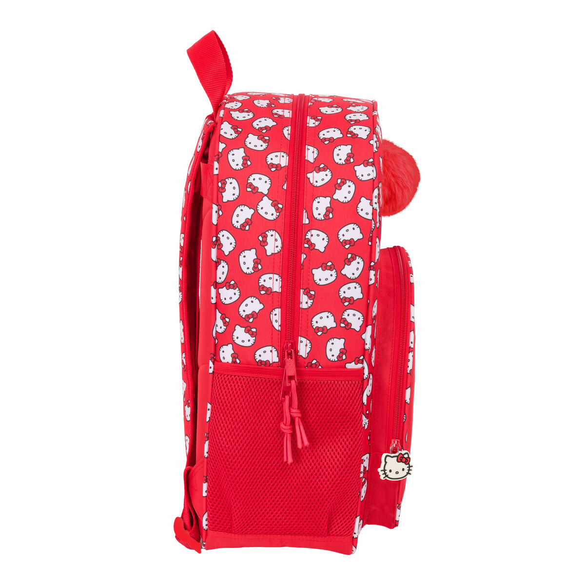 Ghiozdan Hello Kitty Iconic Alb Roșu 33 x 42 x 14 cm