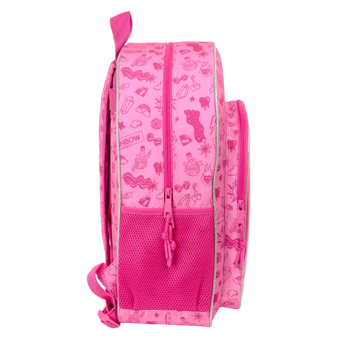 Ghiozdan Rainbow High Shine Multicolor 33 x 42 x 14 cm