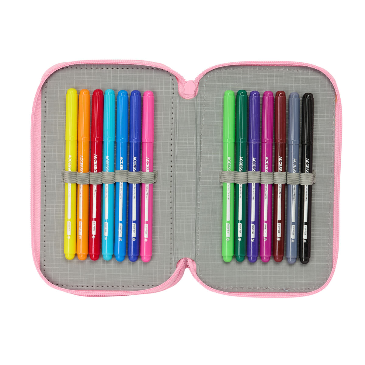 Penar cu Accesorii Barbie Painterly Roz Albastru celest 12,5 x 19,5 x 5,5 cm 37 Piese