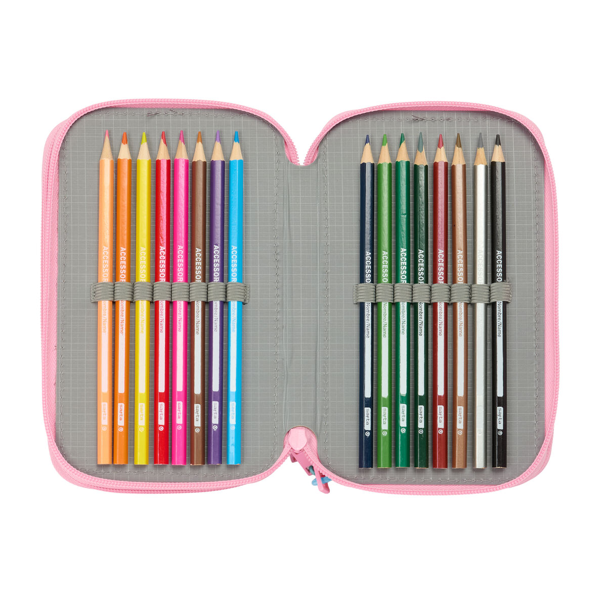 Penar cu Accesorii Barbie Painterly Roz Albastru celest 12,5 x 19,5 x 5,5 cm 37 Piese