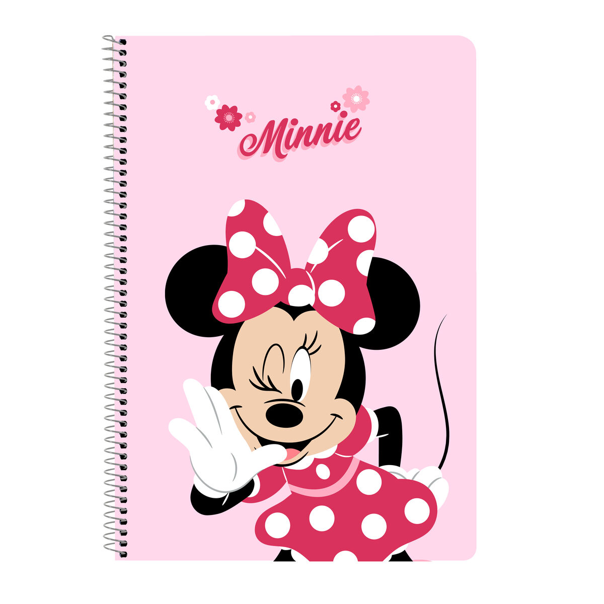 Biblioraft Minnie Mouse Naive Roz A4 21.5 x 31 x 1 cm