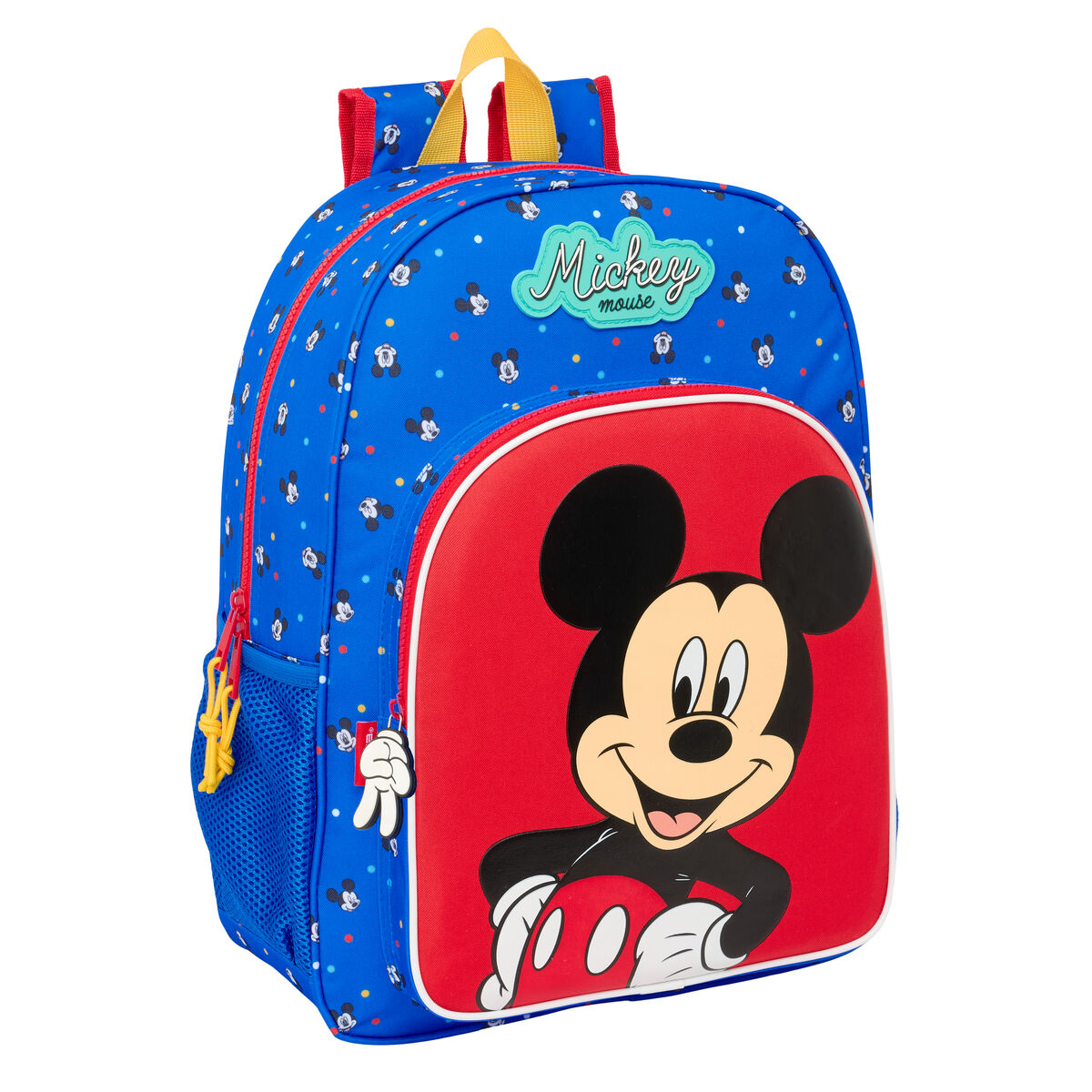 Ghiozdan Mickey Mouse Clubhouse Good day Albastru 33 x 42 x 14 cm
