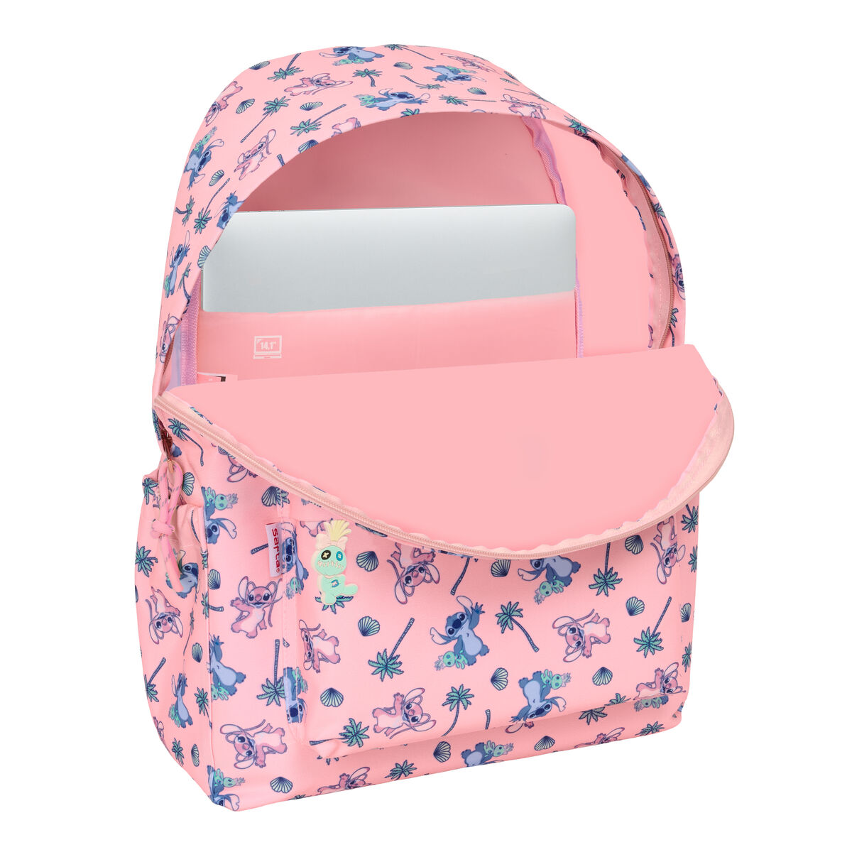 Rucsac pentru Laptop Lilo & Stitch Beach Roz