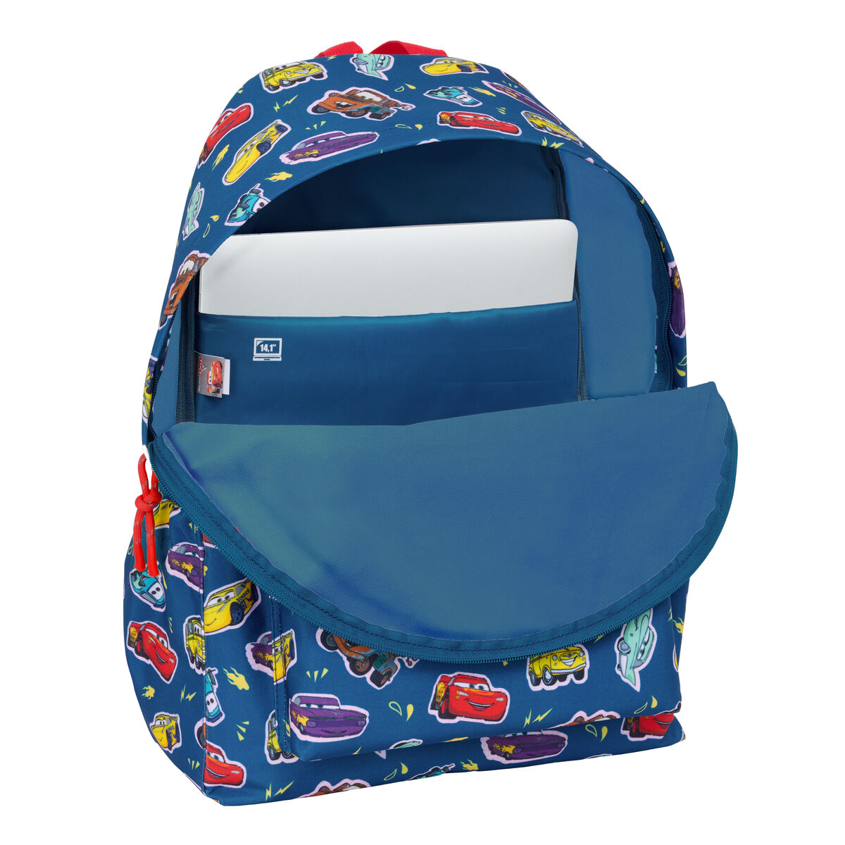 Rucsac pentru Laptop Cars Racing Bleumarin