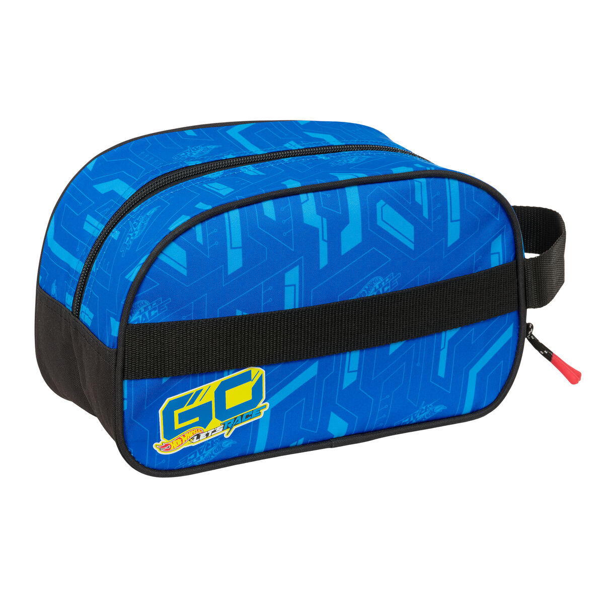 Trusă de Voiaj Hot Wheels Let's race Albastru Negru 26 x 15 x 12 cm