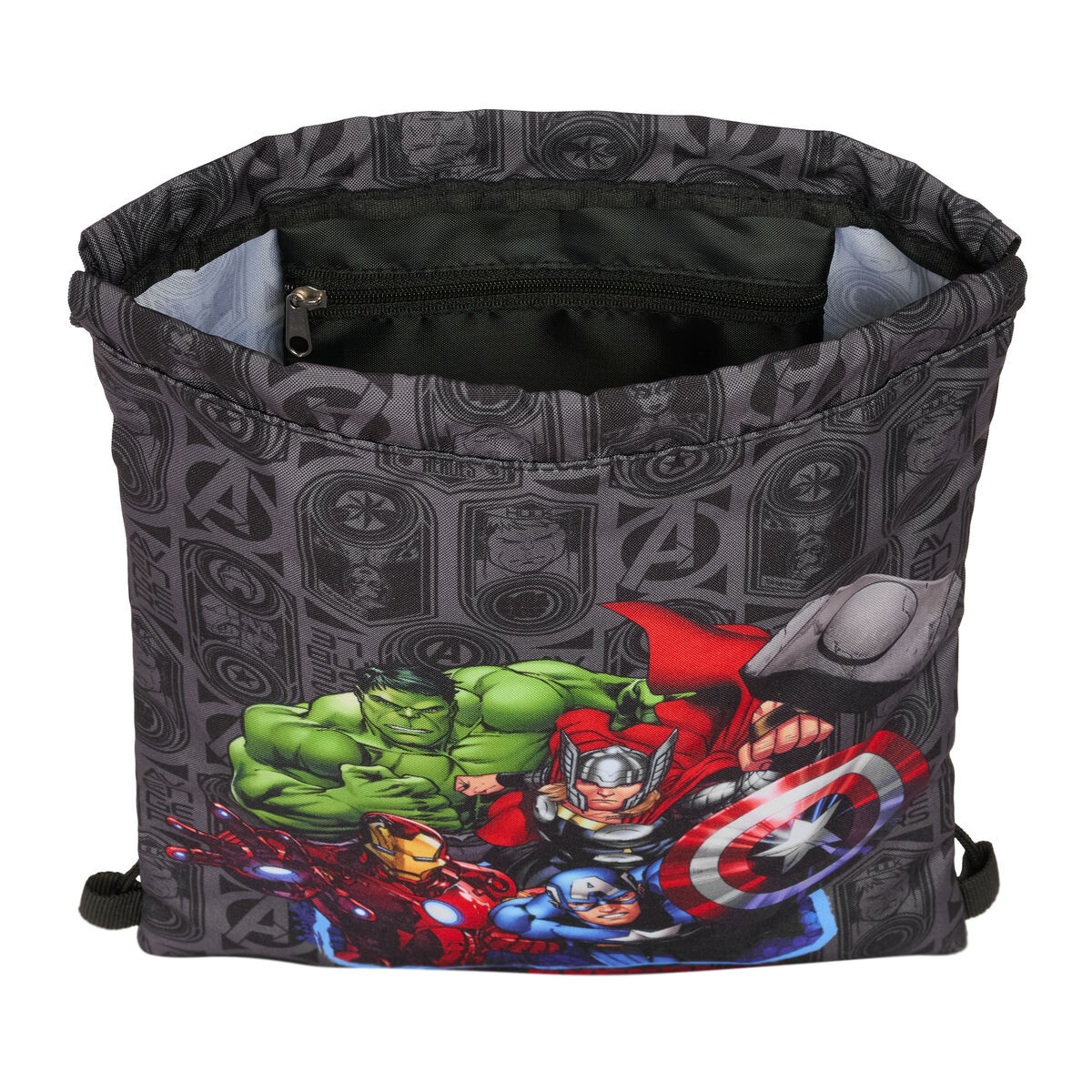 Geantă Rucsac cu Bretele The Avengers Vendetta Negru 26 x 34 x 1 cm