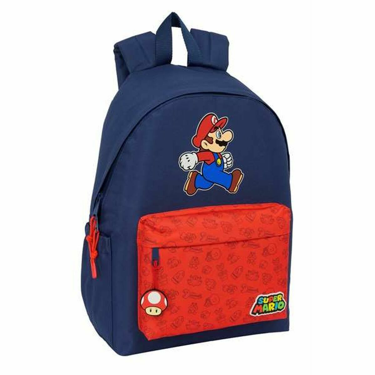 Ghiozdan Super Mario Trick Roșu Albastru închis 31 x 43 x 13 cm