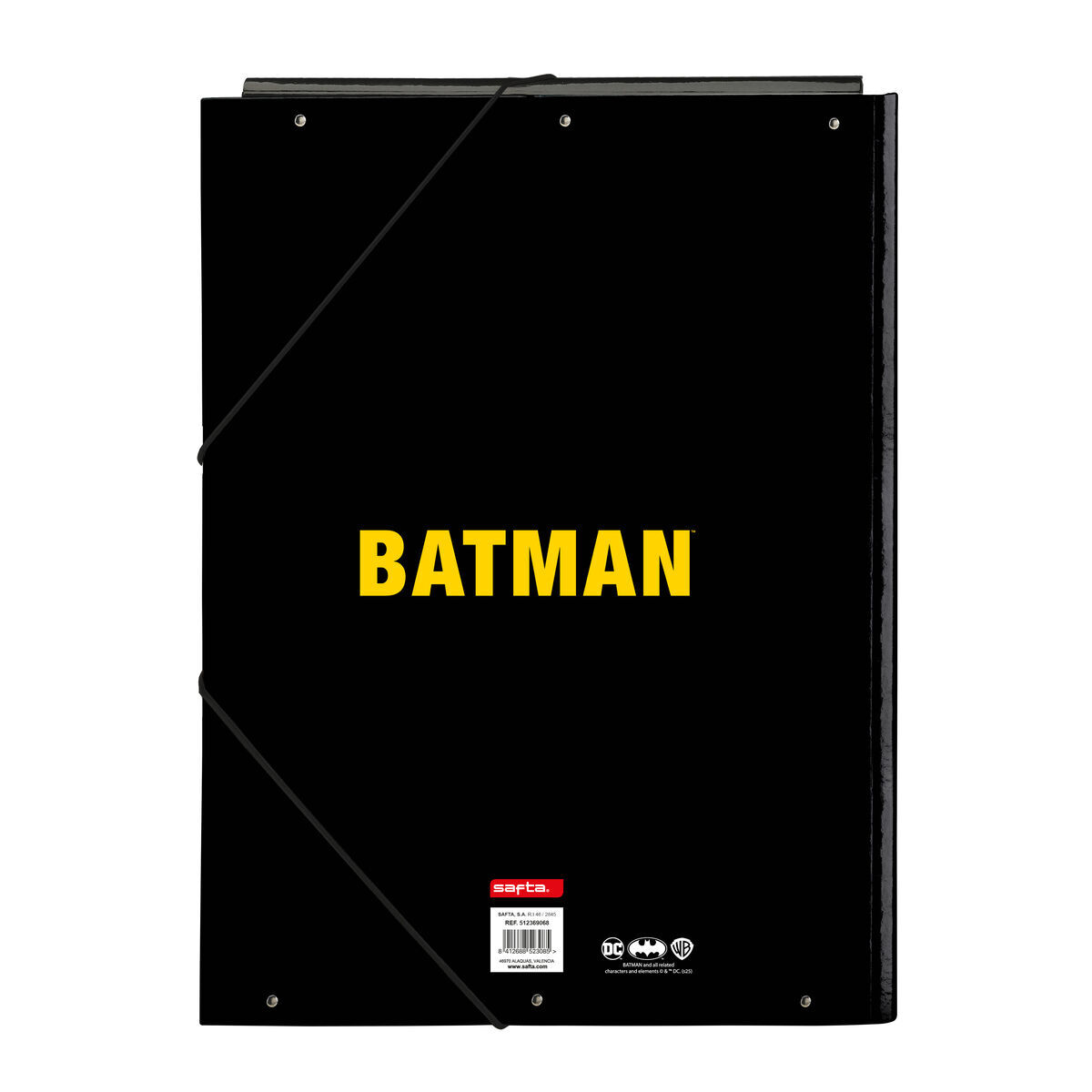 Biblioraft Batman Game over Negru A4 26 x 33.5 x 2.5 cm