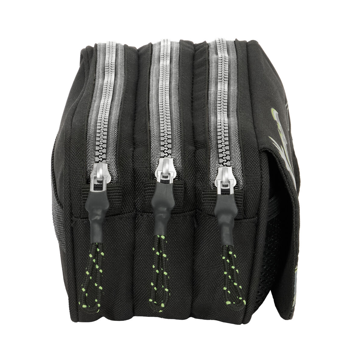 Penar triplu Batman Game over Negru 21,5 x 10 x 8 cm