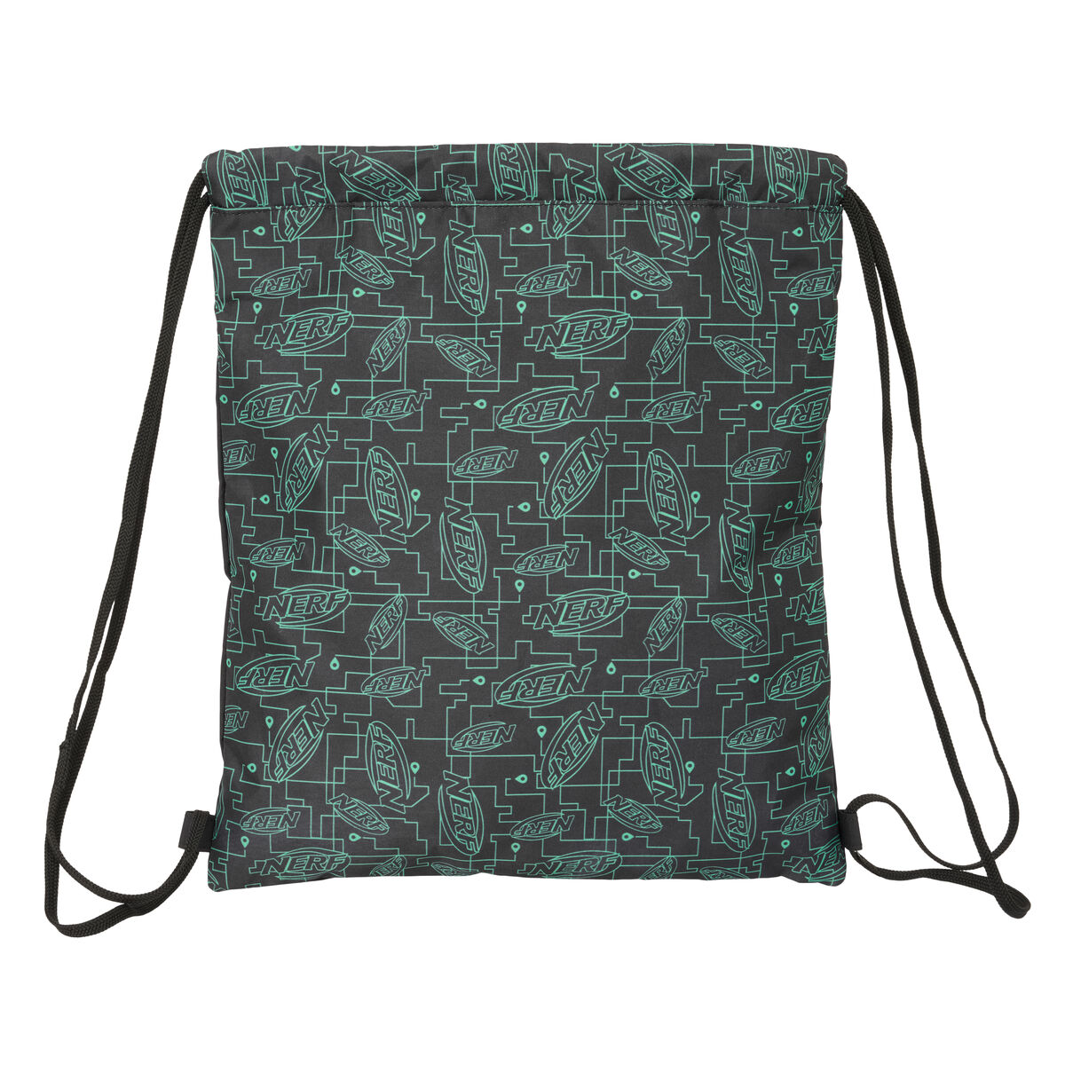 Geantă Rucsac cu Bretele Nerf Game Negru 35 x 40 x 1 cm